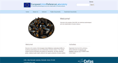 Desktop Screenshot of eurlcefas.org