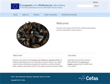 Tablet Screenshot of eurlcefas.org